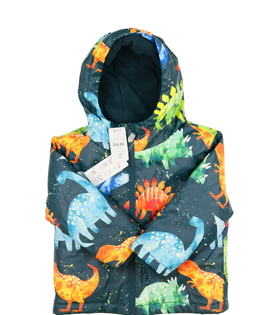 Nová dinosauří zelená zimní bunda Nutmeg