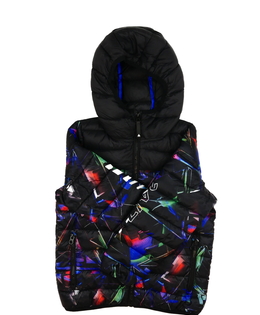 Černá krásná prošívaná zimní bunda Next