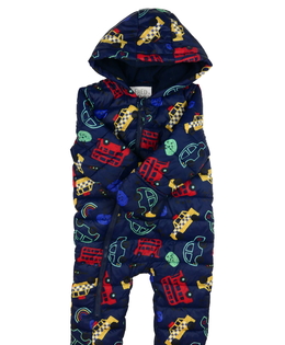 Modrá zimní kombinéza F&F