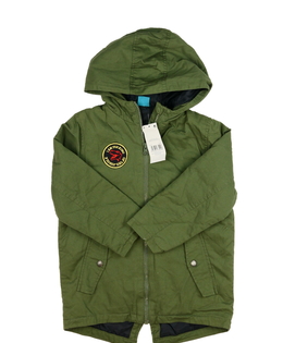 Nová zelená přechodová delší bunda 