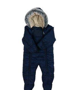 Krásná tmavě modrá zimní kombinéza George