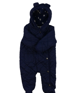 Tmavě modrá zimní kombinéza 