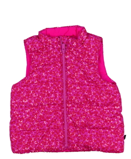 Růžová květinová bunda Gap 