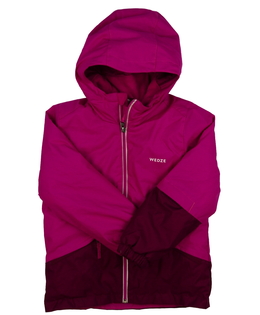 Sytě růžová zimní bunda Decathlon 