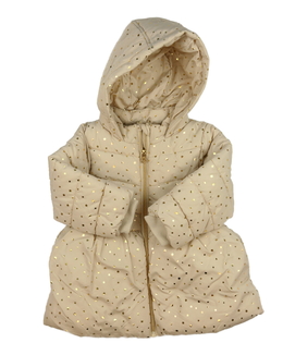 Zlatá krásná zimní bunda Next