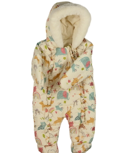 Krásná zimní kombinéza s obrázky George