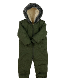 Šedá melírovaná zimní kombinéza George