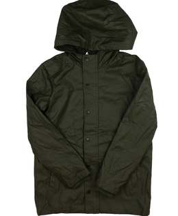 Tmavě zelená nepromokavá bunda 