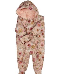 Krásná růžová zimní kombinéza Next