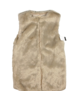 Nová krémová chlupatá vesta Primark 