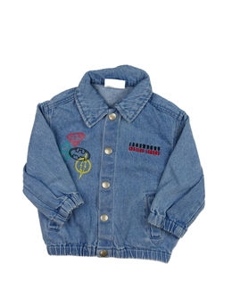 Krásná riflová bunda s postavami DC Primark 