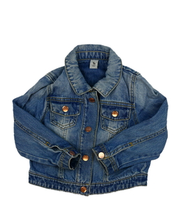 Modrá riflová bundička Tu 