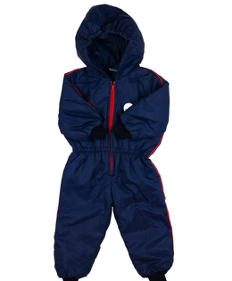 Tmavě modrá zimní kombinéza  