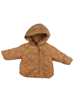 Hnědá prošívaná bunda F&F