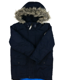 Tmavě modrá zimní bunda Bluezoo