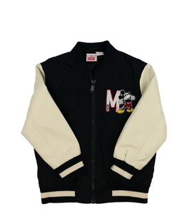 Modro-krémová přechodová bunda Mickey Primark 