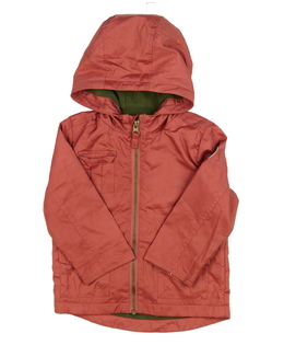 Růžová větrovka s podšívkou Nutmeg 