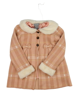 Růžový vzorovaný kabát Tahari 