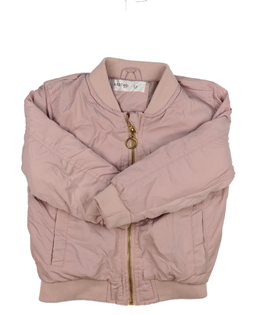 Růžová přechodová bunda 