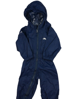 Tmavě modrá kombinéza do deště Trespass 