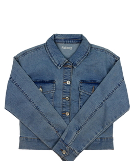 Modrá riflová bunda Nutmeg