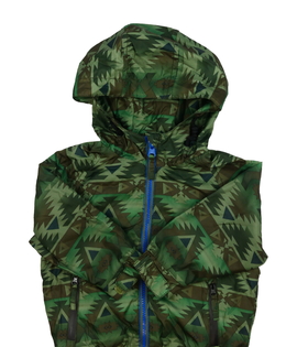 Zelená slabá bunda s podšívkou Next