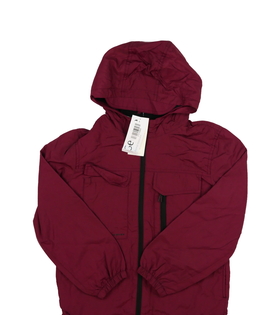 Nová tmavě červená přechodová bunda George