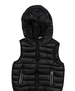 Černá prošívaná vesta 