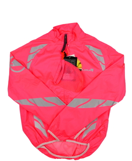 Nová růžová větrovka na kolo