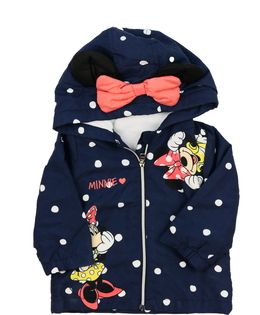 Tmavě modrá přechodová bunda Minnie Disney 