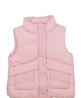 Růžová prošívaná vesta Primark 