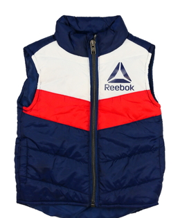 Tmavě modrá prošívaná vesta Reebok 