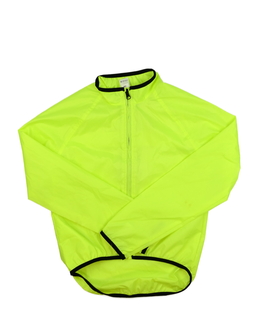 Žlutá cyklistická větrovka Decathlon 