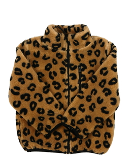 Hnědá beránková bunda H&M
