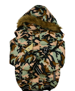 Nová světle maskáčová zimní bunda 