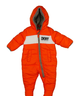 Oranžová zimní kombinéza DKNY 