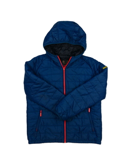 Modrá prošívaná přechodová bunda Barbour 