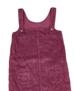 Fialové manšestrové šaty George