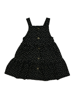 Černé puntíkaté šaty Primark 