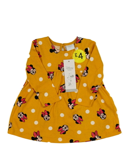 Nové žluté šaty Minnie Disney 