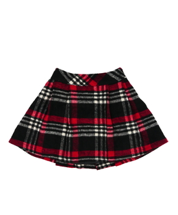 Červená teplá sukně F&F