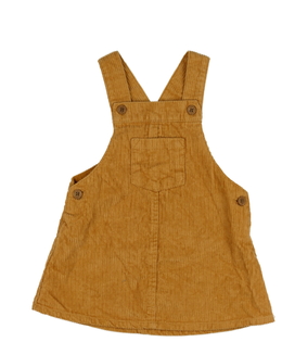 Hnědé manšestrové šaty Next