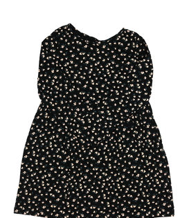 Černé šaty s květinami H&M