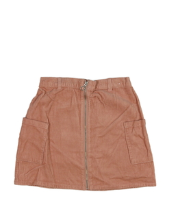 Růžová manšestrová sukně Primark