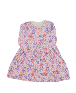 Bílé květinové šaty M&S