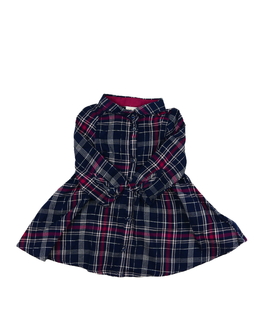 Modré košilové šaty H&M