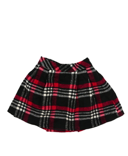 Červená teplá sukně F&F