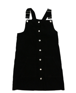 Černé manšestrové šaty Primark