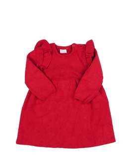 Červené teplé pletené šaty F&F