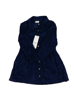 Nové modré manšestrové šaty F&F